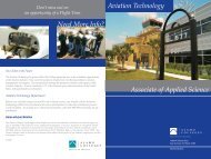 Aviation Program Brochure - Alamo Colleges