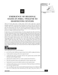 Emergence of Regional States in India