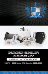 1-888-628-1730 â¢ EGR/EGR Cooler Delete Kit ... - 4 Wheel Online