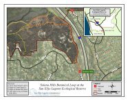 Solana Hills Botanical Loop Map - San Elijo Lagoon Conservancy