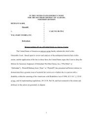 Karr v. Wal-Mart Stores, Inc. - ADA.gov