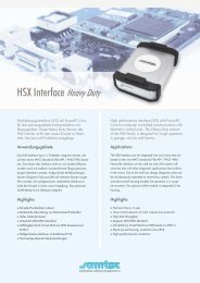 HSX Interface Heavy Duty - samtec automotive software ...