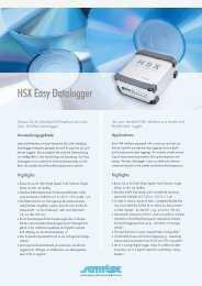 HSX Easy Datalogger - samtec automotive software & electronics ...