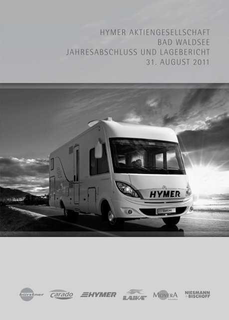 HYMER AKTIENGESELLSCHAFT BAD WALDSEE - Hymer AG