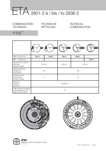 2801-2 Ã  / bis / to 2836-2 11Â½Â´Â´Â´ - Primrose Supplies