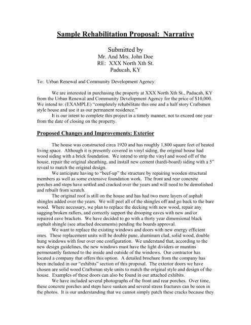 Proposal Narrative Example Guru Paud