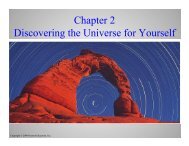 Chapter 2 Discovering the Universe for Yourself - People @ TAMU ...