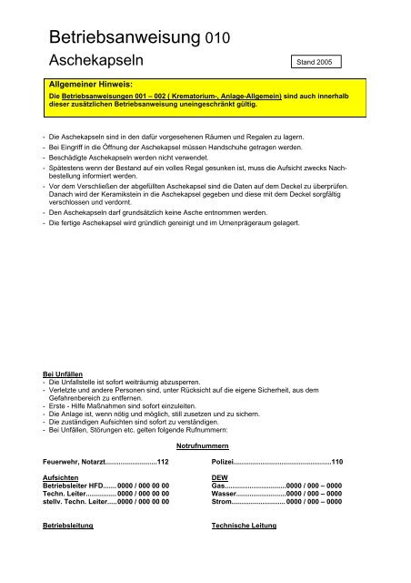 Sicherheitsdatenblatt gemÃ¤Ã 91/155/EWG und Â§14 âGefStoffV