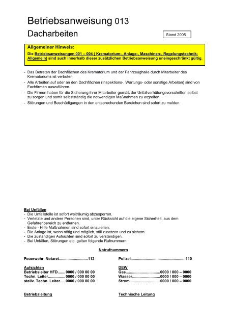 Sicherheitsdatenblatt gemÃ¤Ã 91/155/EWG und Â§14 âGefStoffV