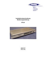 IPCall Manual - Ratotec