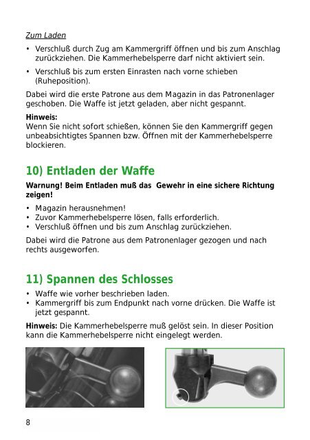 BEDIENUNGSANLEITUNG - HEYM Waffenfabrik GmbH