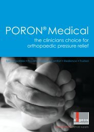 Poron Medical.indd - Algeos