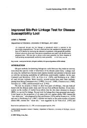 Improved Sib-Pair Linkage Test for Disease Susceptibility Loci