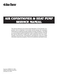 10-19-00 Air Conditioner Heat Pump Service Manual - Bryant RV ...