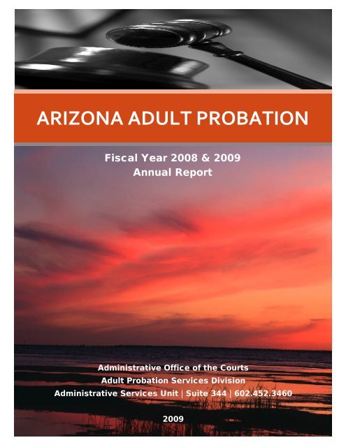 ARIZONA ADULT PROBATION - Arizona Judicial Department