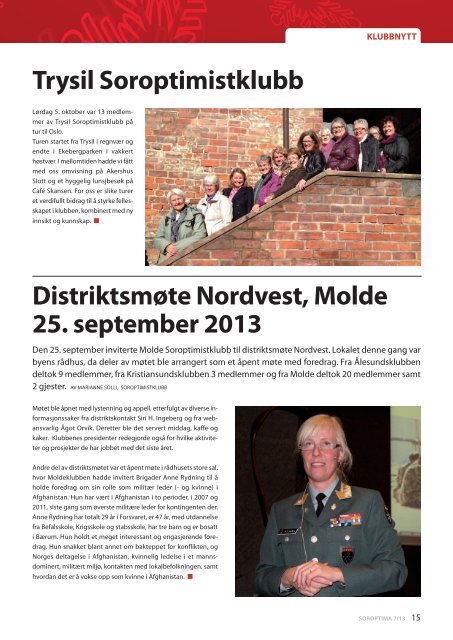 Nr. 7 2013 - Soroptimist