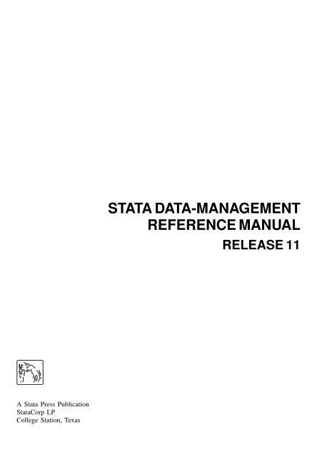 [D] Data Management