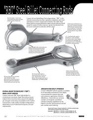 âRBTâ Steel Billet Connecting Rods - MaXReV