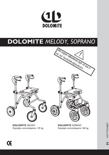 DOLOMITE MELODY, SOPRANO - Algol-Trehab Oy