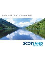 Case Study - Walkers Shortbread - Scotland Food and Drink