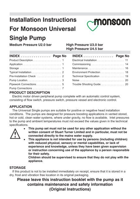 Monsoon Universal Single Installation Guide - Taps4Less.com