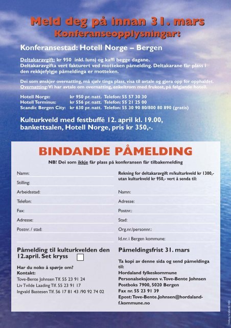 NÃ¦rmare opplysingar, program og pÃ¥meldingsskjema (pdf-fil)