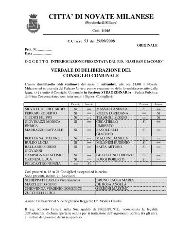 CITTA' DI NOVATE MILANESE - Comune di Novate Milanese