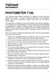 PHOTOMETER 7100 - Absolute Koi-Koi Supplies