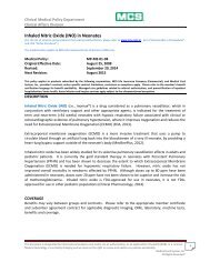 Inhaled Nitric Oxide in Neonates - MCS a