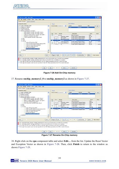 User Manual - Terasic