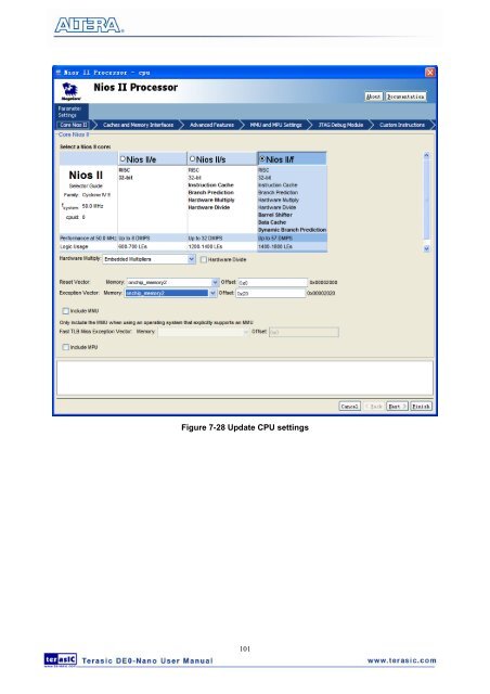 User Manual - Terasic