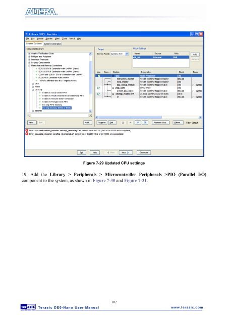 User Manual - Terasic