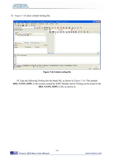 User Manual - Terasic