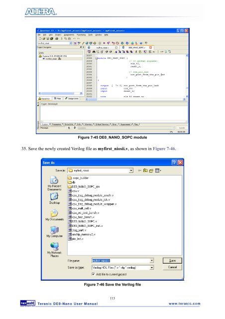 User Manual - Terasic