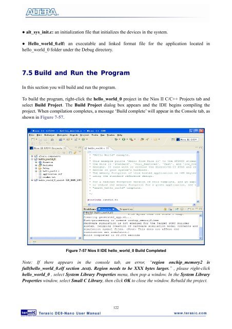 User Manual - Terasic