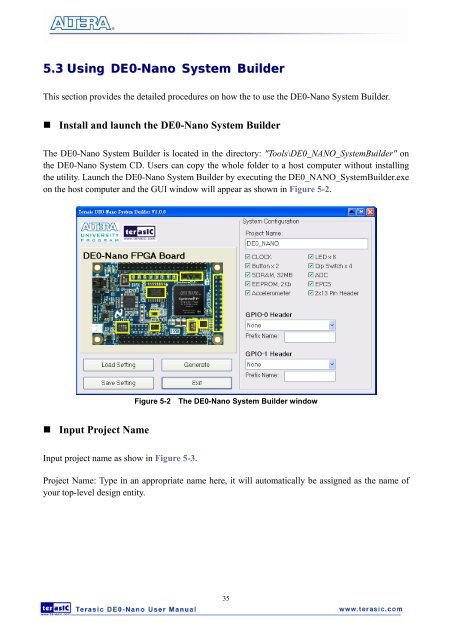 User Manual - Terasic