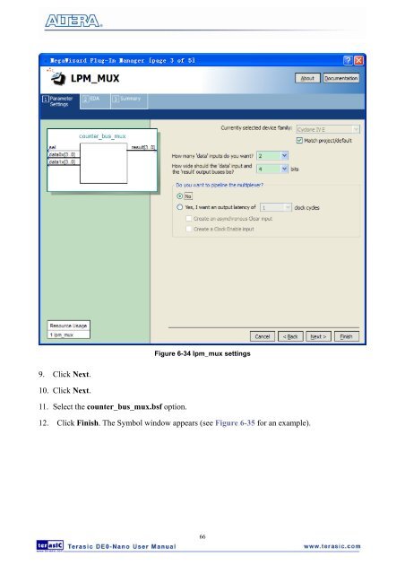 User Manual - Terasic