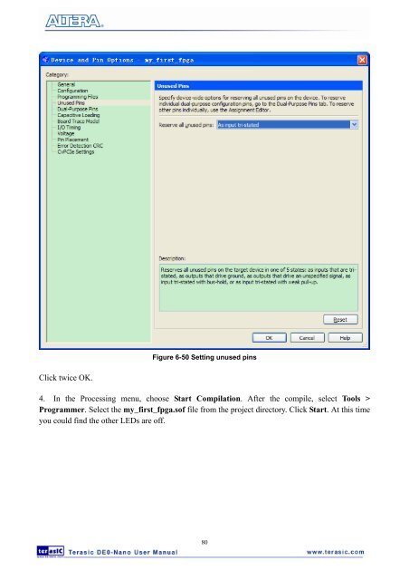 User Manual - Terasic