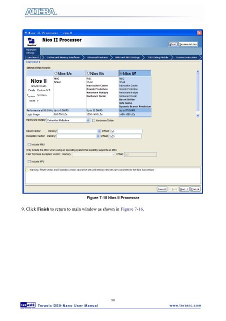 User Manual - Terasic