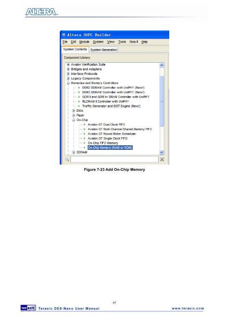 User Manual - Terasic