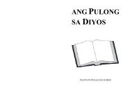 ANG PULONG SA DIYOS - Resources For Missions