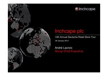 Global Car Parc - Inchcape