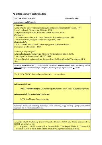 Bokor Judit CV.pdf - NymE - SEK
