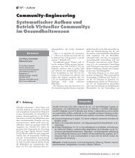 Community-Engineering Systematischer Aufbau und Betrieb ...