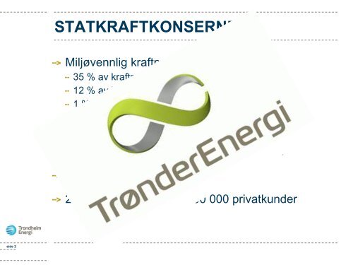 Smarte Nett i praksis. - Energi Norge