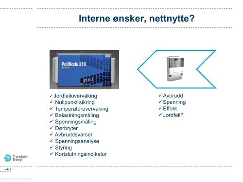 Smarte Nett i praksis. - Energi Norge