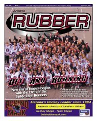 New era of hockey begins with the birth - Rubber Hockey Magazine