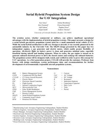 Preparation of Papers for AIAA Technical Conferences - Aerospace ...