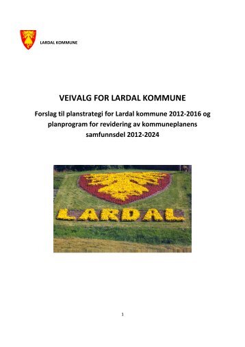 Planstrategi - Lardal kommune