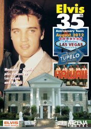 35th Elvis Tour - Arena Travel